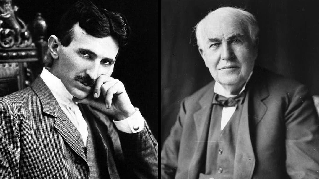 مقارنة: أعمال وشخصية تسلا ضد اديسون