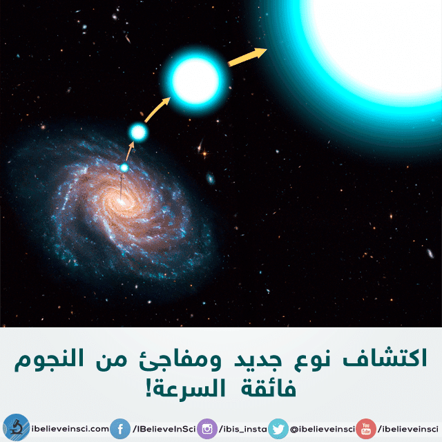 اكتشاف نوع جديد ومفاجئ من النجوم فائقة السرعة