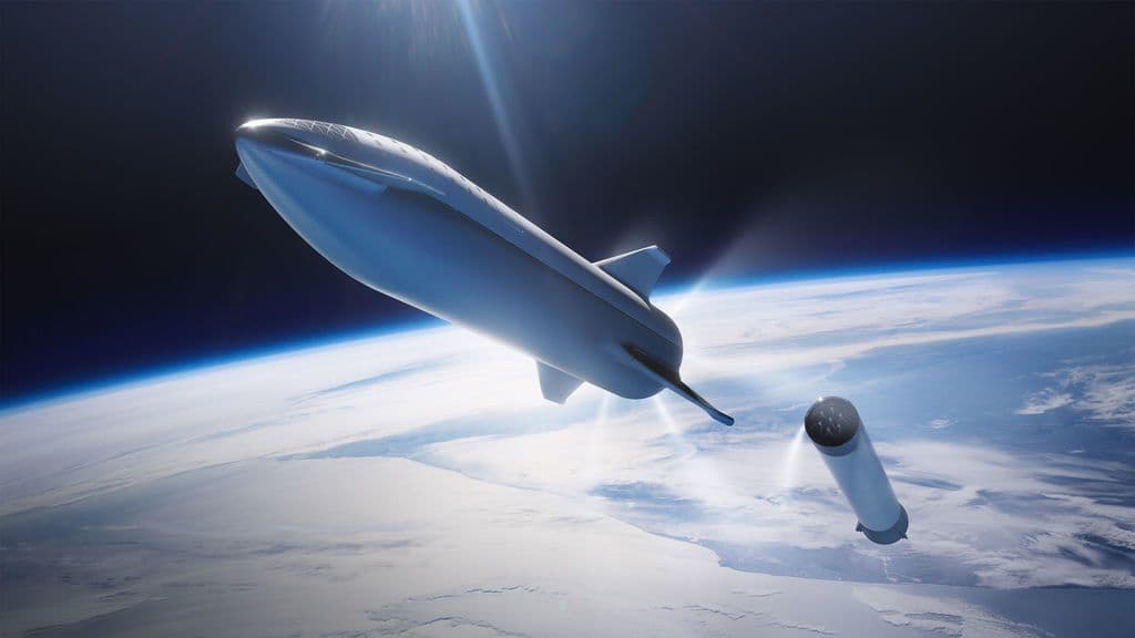 نموذج عن صاروخ Space X الذي سيوصلنا إلى المريخ قد يكون جاهزا خلال شهر