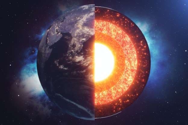 العلم الحديث يشرح اللب الداخلي الغامض للكرة الأرضية