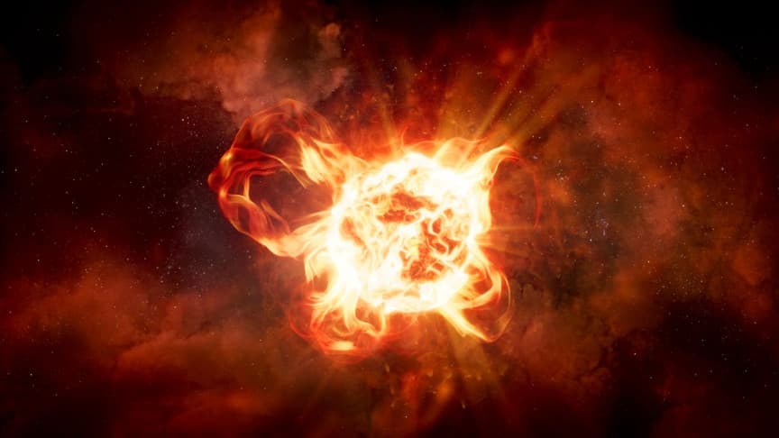 أحد أكبر النجوم في الفضاء على وشك الوصول إلى المرحلة الأخيرة من حياته