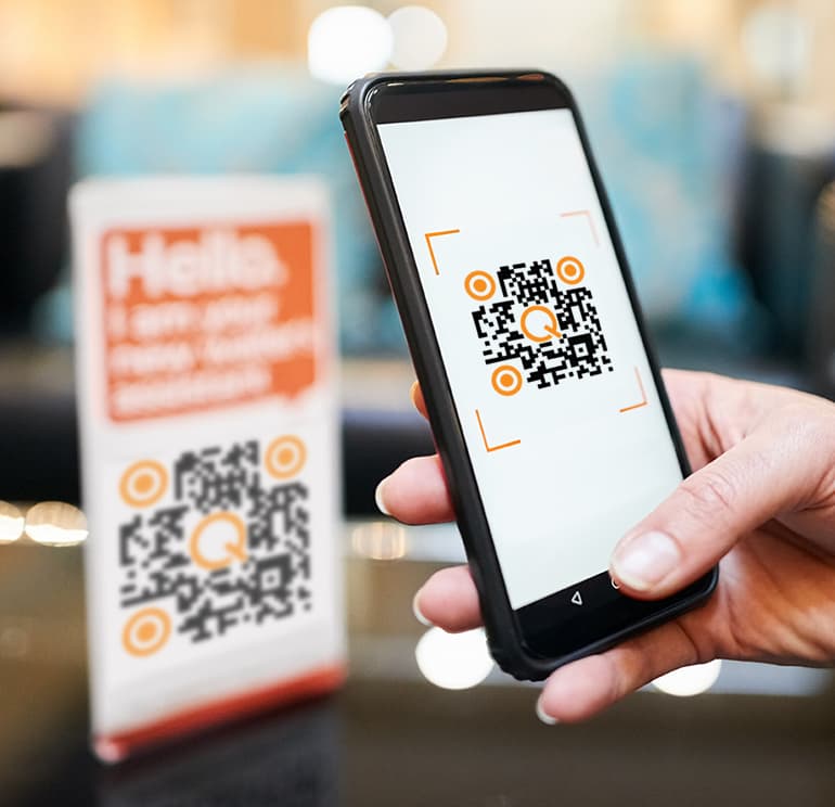 كيف تستطيع توليد رمز الاستجابة السريعة أو (QR_Code) ومشاركته مع أي أحد؟