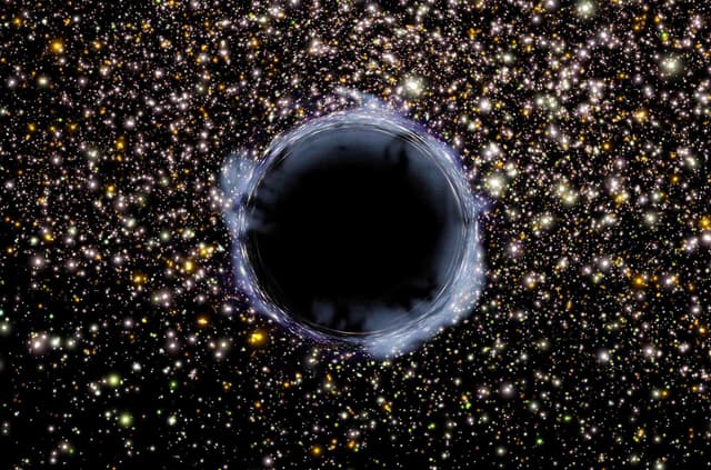 المادة المظلمة قد تستطيع تحويل الكواكب إلى ثقوب سوداء صغيرة!