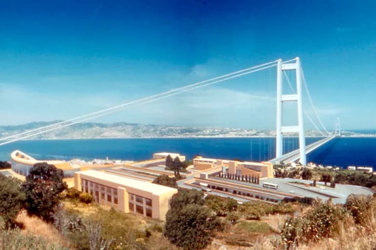 إيطاليا تبهر العالم: أطول جسر معلق يتحدى الزلازل!