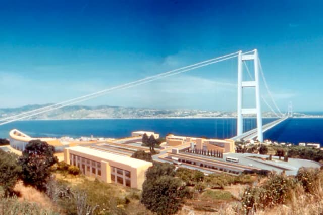 إيطاليا تبهر العالم: أطول جسر معلق يتحدى الزلازل!