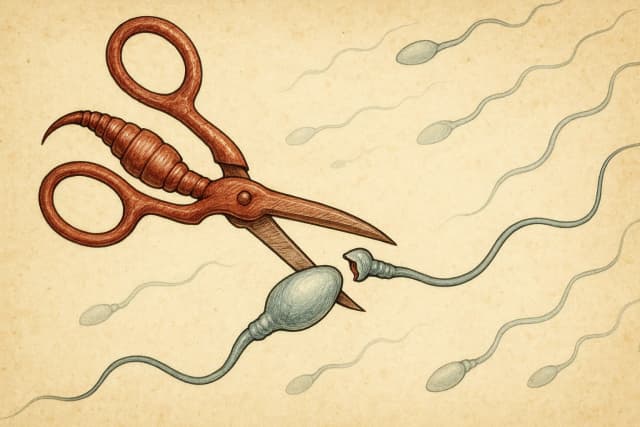 طفيلي شائع يؤثر في شكل الحيوانات المنوية البشرية!