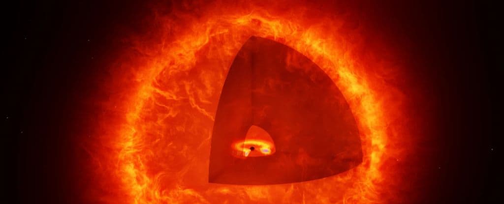 رصد العلماء للمرة الأولى نجومًا عملاقة بداخلها ثقوب سوداء!