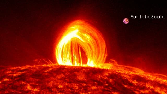 تفسير لغز الأمطار على سطح الشمس