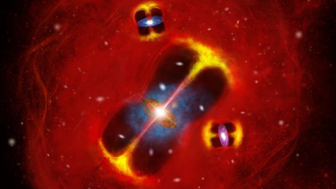 اكتشاف جرم كوني شديد السخونة بعد 1.4 مليار سنة فقط من الانفجار العظيم