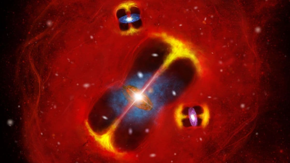 اكتشاف جرم كوني شديد السخونة بعد 1.4 مليار سنة فقط من الانفجار العظيم