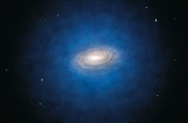 علماء الفلك يحلون لغز مجرة 99.99% منها مادة مظلمة - دوران المجرات، وطريقة انحناء مسار الضوء - كتلة المادة العادية - مجرة اليعسوب 44 - المادة المظلمة