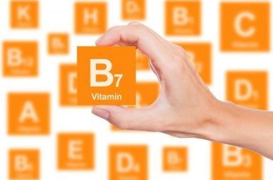 البيوتين أو فيتامين B7 مركب فيتامين B قابل الذوبان في الماء فيتامين يساعد الجسم في عمليات أيض البروتينات ومعالجة الجلوكوز فيتامين H