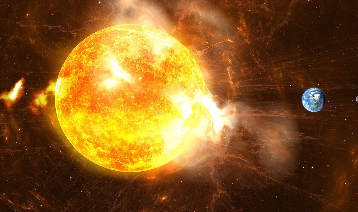 بقعة شمسية بحجم كوكب ظهرت على سطح نجمنا وحجمها يتزايد بسرعة كبيرة