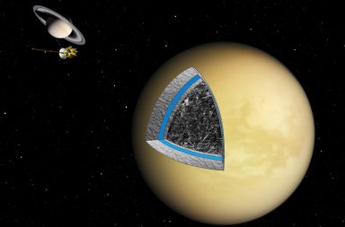 الخريطة الأولى لتيتان قمر كوكب زحل تكشف عن ميزات مدهشة - خريطو تايتان أحد أقمار زحل - خصائص وميزات قمر كوكب زحل الغازي تيتان