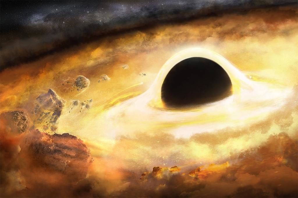 كيف يقدّر العلماء كتلة ثقب أسود؟