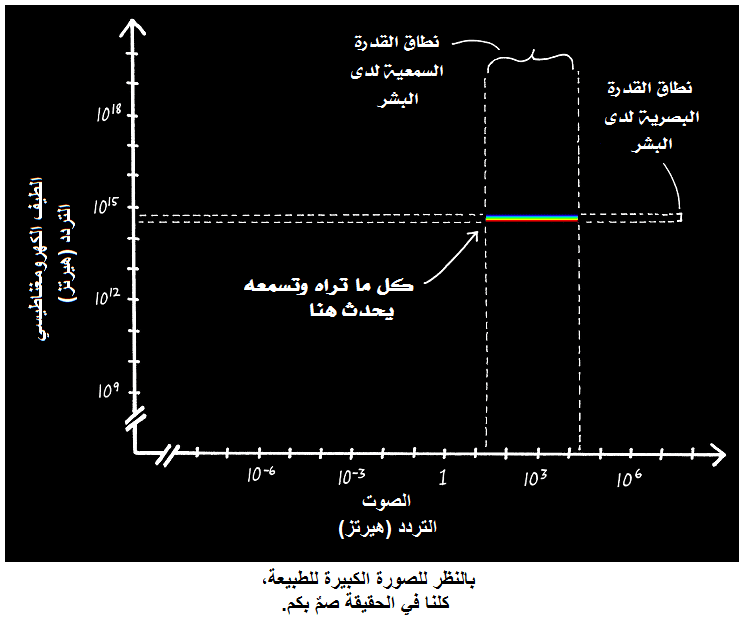 الأشعة الكهرومغناطيسية والضوء المرئي