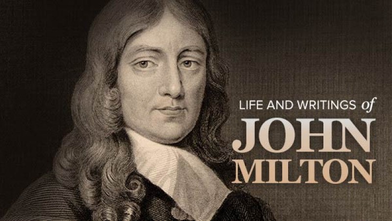 جون ميلتون: سيرة شخصية - شاعر وكاتب ومؤرخ إنجليزي - أهم كاتب إنجليزي بعد وليام شكسبير - أعظم قصيدة ملحمية في الأدب الإنجليزي - الفردوس المفقود