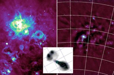 اكتشف تلسكوب لاسلكي قوي يراقب مجرة تابعة لمجرة درب التبانة آلاف المصادر الراديوية غير المعروفة حتى الآن - سحابة ماجلان الكبيرة