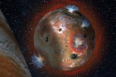 بركان عملاق على قمر كوكب المشتري يمكن أن يثور في أي يوم بحيرة من الحمم قمر آيو moon Io بحيرة لوكي باتيرا Loki Patera ثوران بحيرة لوكي باتيرا