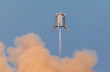 اجتاز "Starhopper" صاروخ المريخ التجريبي التابع لشركة سبيس إكس آخر تجربة بنجاح صارو المريخ من إنتاج شركة سبيس إكس من إيلون ماسك