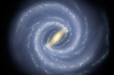 رصد هيكل جديد ضخم في مجرتنا لم تحدد طبيعته بعد - كيف نشأ مثل الخيط الضخم «كاتيل» الذراع الحلزوني في أبعد المواقع المجرية؟