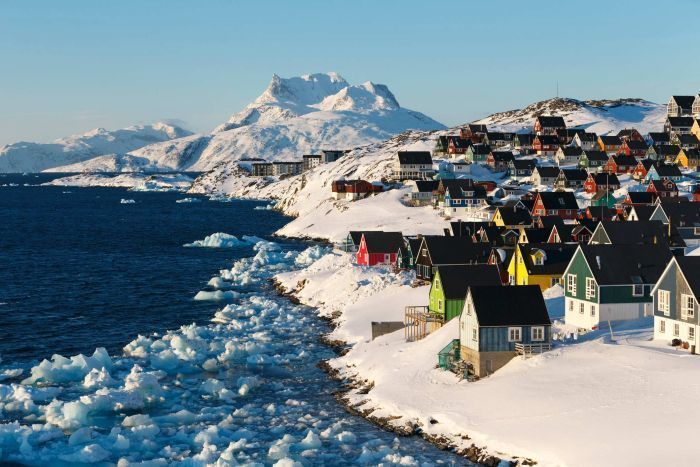 غرينلاند ، أكبر جزيرة في العالم