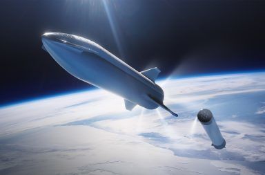 نموذج عن صاروخ Space X الذي سيوصلنا إلى المريخ قد يكون جاهزا خلال شهر صاروخ إيلون ماسك الذي سياعد البشر في الصول إلى الفضاء