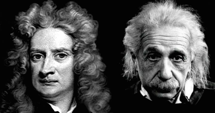 ما الفرق بين جاذبية نيوتن و جاذبية أينشتاين؟