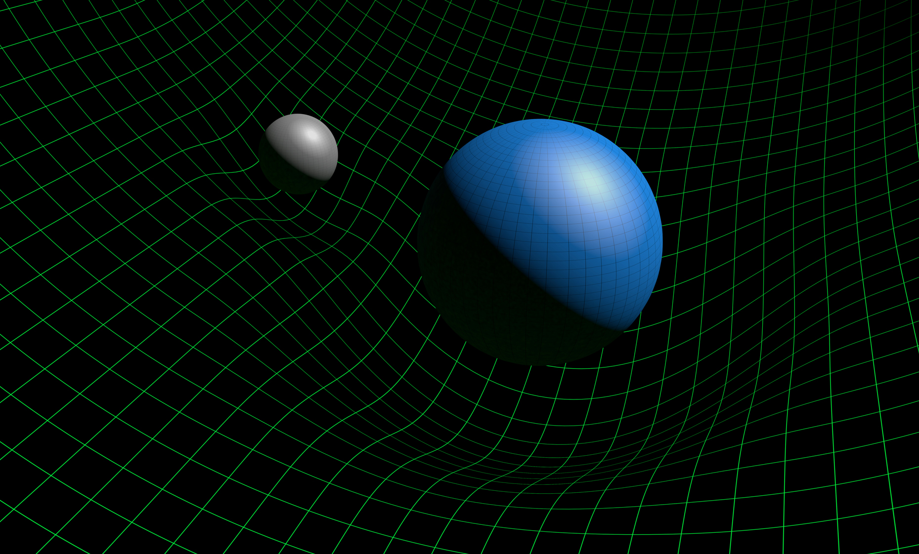 نسيج الزمكان: ناعم أم متكتل - نظرية النسبية العامة لأينشتاين الطريقة الوحيدة لفهم الجاذبية - طريق التشابك المعقد للرياضيات