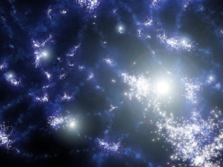 دراسة جديدة تقترح أن الضوء الكوني الأول مصدره ليس من فضائنا