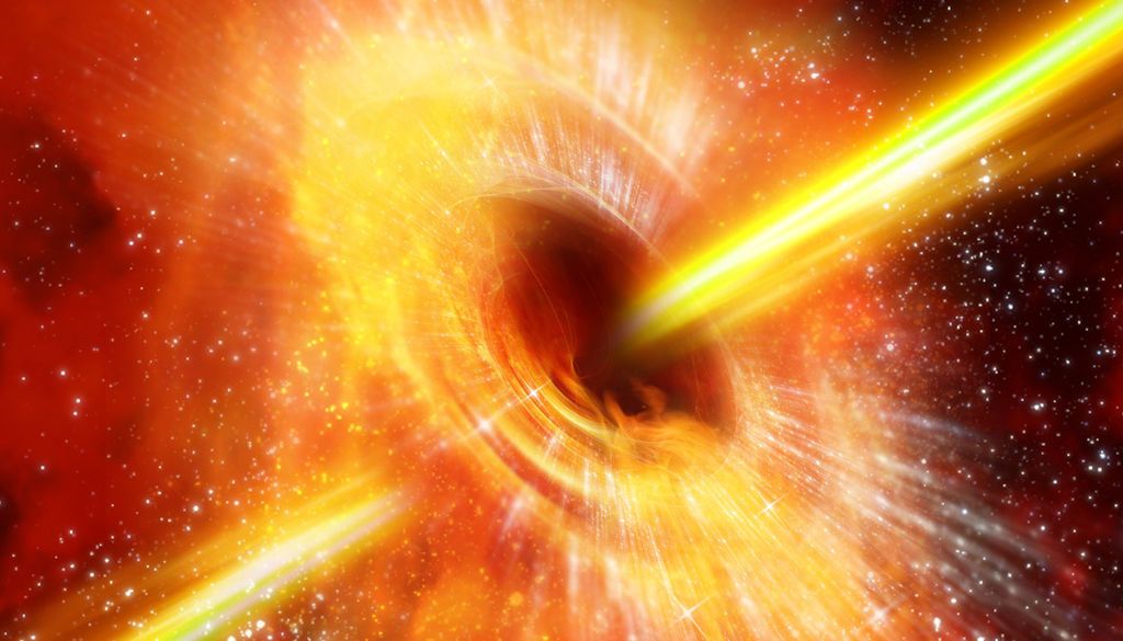 عثر علماء الفلك على ثقب أسود يتوهج بانتظام غريب!