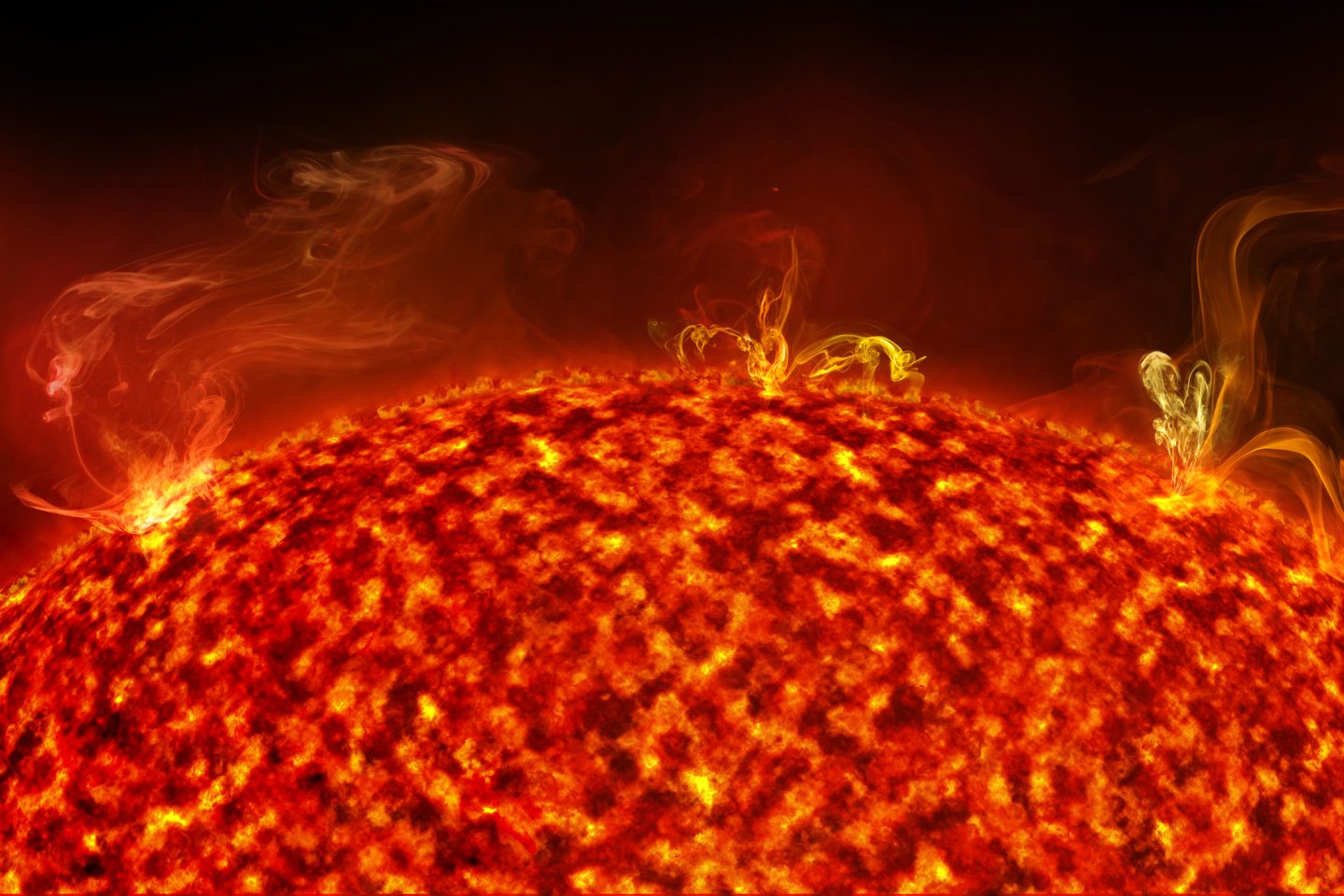 بقعة شمسية تضاعف حجمها خلال يوم أرضي واحد والباحثون يتساءلون عن السبب