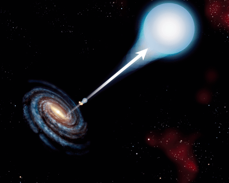 العثور على أحد النجوم فائقة السرعة في مركز مجرة درب التبانة