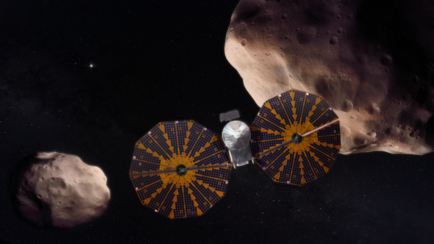 مسبار لوسي التابع لناسا يكتشف قمرًا مخفيًا لكويكب دينكينيش