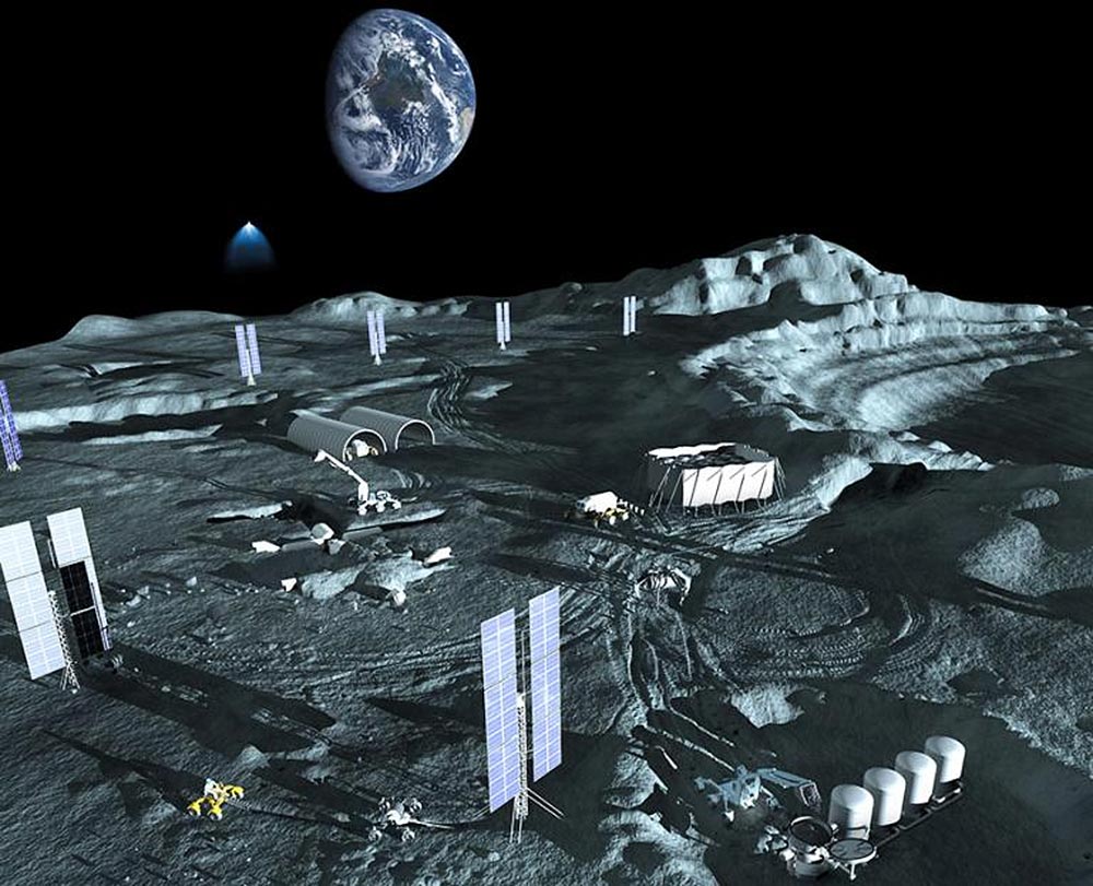 يريد العلماء إرسال أسراب من الروبوتات ذاتية التحكم للتنقيب على سطح القمر