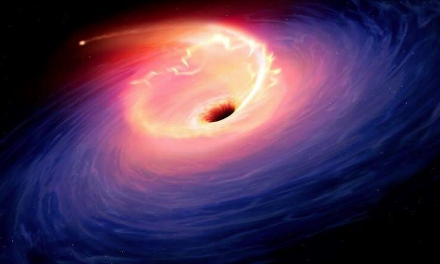 ثقب أسود ضخم.. أكبر من أن تستوعبه النظريات