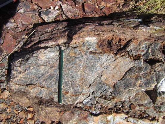 صخرة باريت من تكوين دريسر