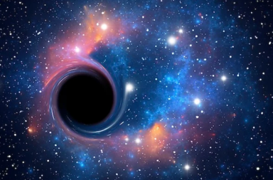 كوكب الأرض قريب من الثقب الأسود أكثر مما توقعنا - المسافة بين كوكب الأرض ومركز مجرة درب التبانة - الثقب الأسود في مركز المجرة