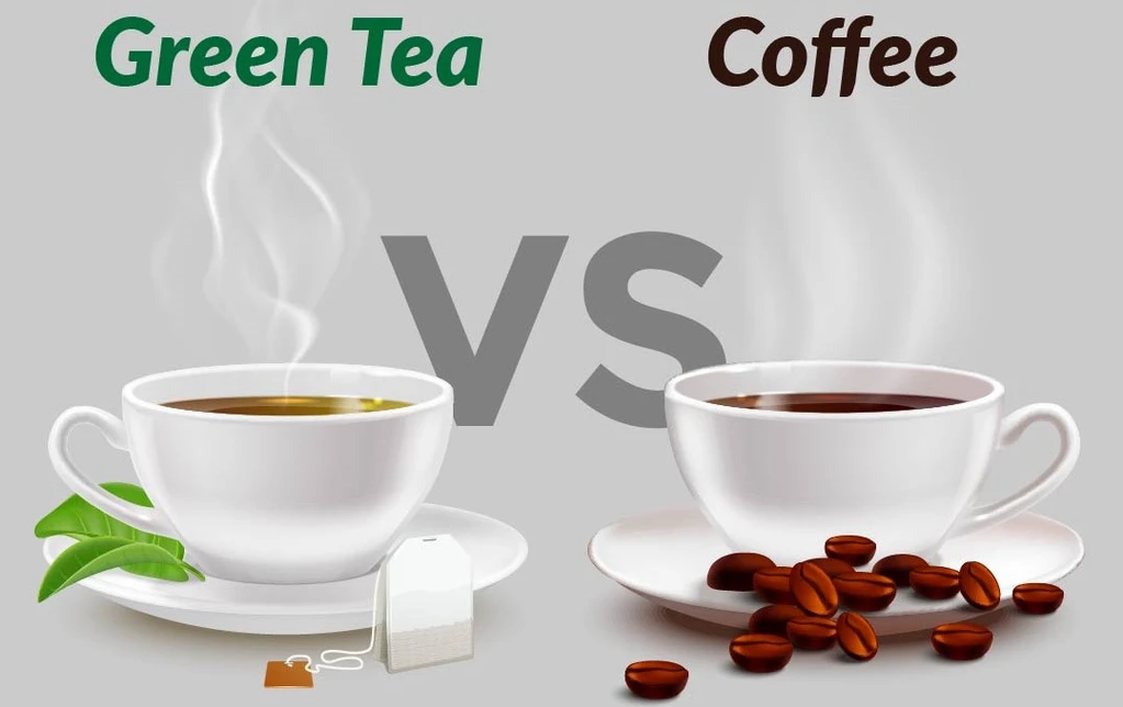 أيهما أفضل لصحتك: الشاي الأخضر أم القهوة؟ - فوائد وسلبيات القهوة والشاي الأخضر والطرق الصحية وغير الصحية لتحضيرهما - القهوة والشاي الأخضر