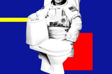 رواد محطة الفضاء الدولية يضطرون لارتداء حفاظات في أثناء عودتهم إلى الأرض بعد عطل مفاجئ في مرحاض شركة سبيس إكس - المرحاض في المحطة الدولية