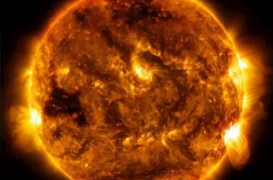 يبدو أن نوعًا جديدًا من الموجات الصوتية عالية التردد التي اكتُشفت منتشرةً على سطح الشمس تتحدى التوقعات - حسب دراسة واسعة أجريت حديثًا