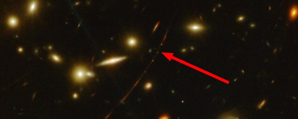 النجم إيراندل كما ظهر في صور التلسكوب جايمس ويب