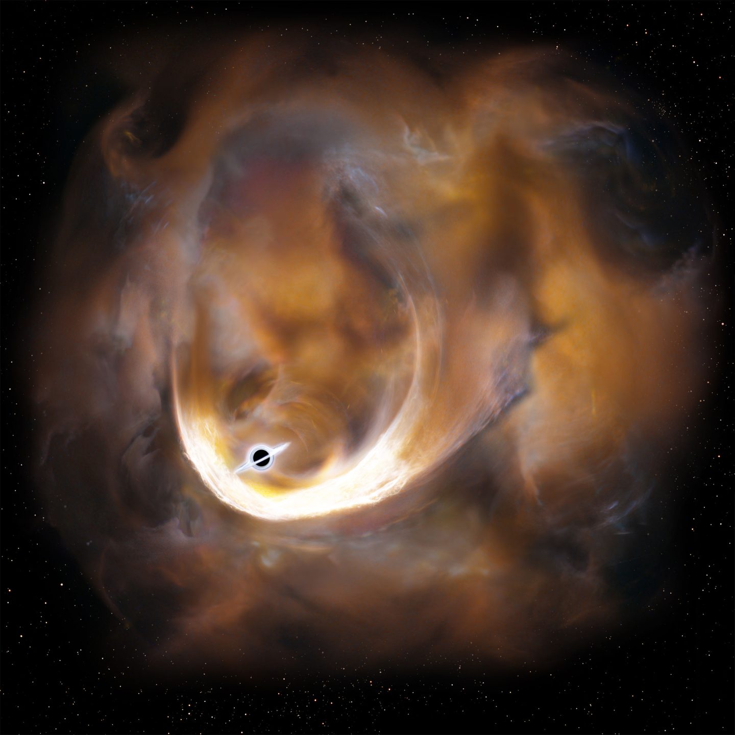 اكتشاف ثقب أسود غير مرئي خارج مجرتنا