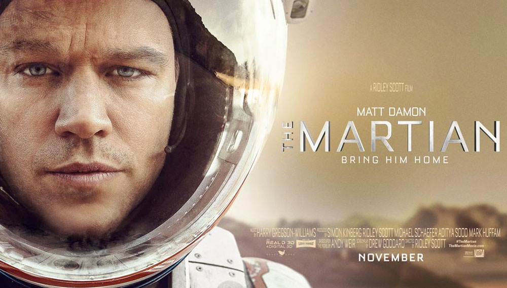 «The Martian» الفيلم الفضائي الأكثر واقعية على الإطلاق