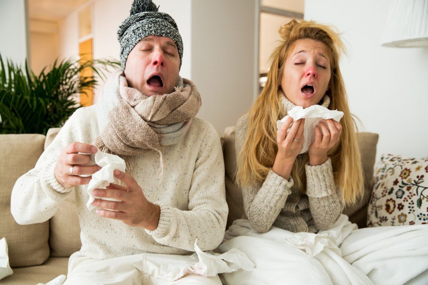 هل يمكن أنّ تُصاب بالإنفلونزا مرتين في موسمٍ واحد؟
