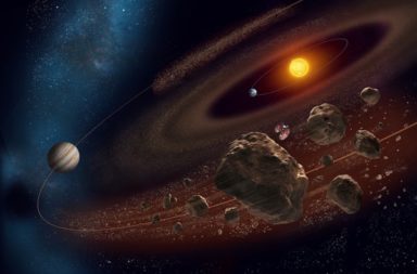 العثور على كويكب طروادة كامن في مدار الأرض - اكتشف علماء الفلك جرمًا يشارك الأرض مدارها حول الشمس قد يكون كويكب طروادة - كويكبات طروادة - نقاط لاغرانج