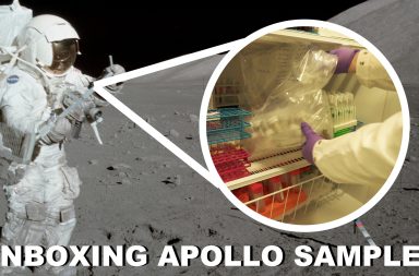 يجهز العلماء معداتهم اليوم لدراسة العينات المجموعة من التربة القمرية في بعثة أبولو 17. عينات أبولو 17 المجمدة على وشك بدء دراستها