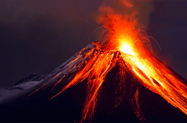 ما هي البراكين أنواع البراكين الحمم الصهارة الغازات الصخور الرماد البركاني الفشرة الارضية الأرض البراكين المخروطية الثوران البركاني