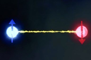 التشابك الكمومي عبر الزمن الخواص الفيزيائية للجسيمات دون الذرية أهم خصائص الميكانيك الكمومي رأي آينشتاين بالنظرية الكمومية شرودنغر