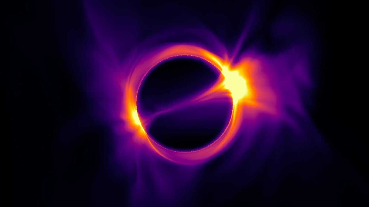 قد تساعدنا المحاكاة في فهم حركة الغازات المشتعلة حول الثقب الأسود
